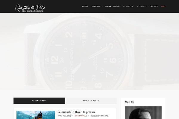 Ragnar theme site design template sample
