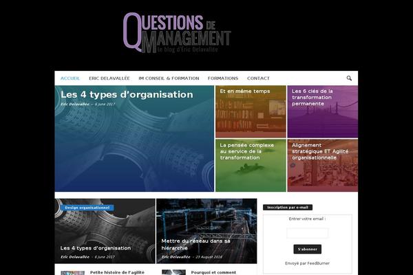 NewsMag theme site design template sample