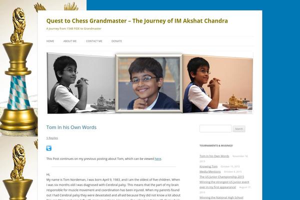 Site using Embed Chessboard plugin