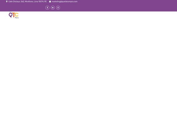 Site using Ht-mega-for-wpbakery plugin