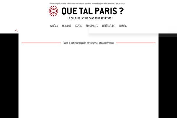 Newspaper Child theme site design template sample