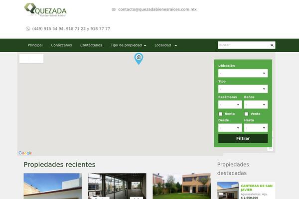 Realia theme site design template sample