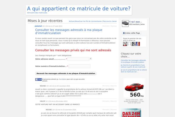qui-a-ce-matricule.com site used P2