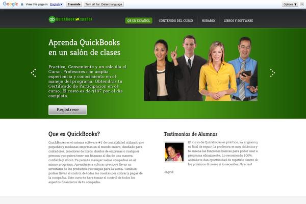 quickbooksenespanolmiami.com site used Figerotheme