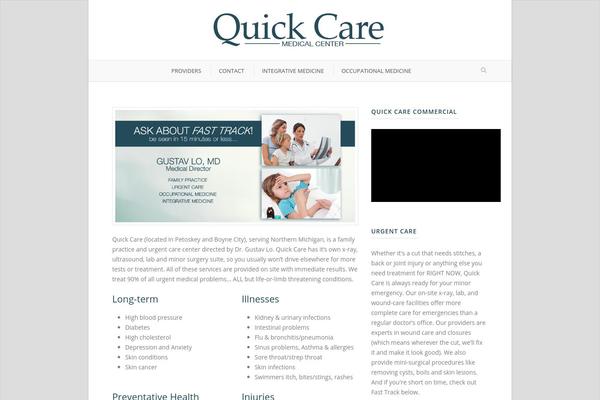 quickcarepetoskey.com site used Flawless v 1.18
