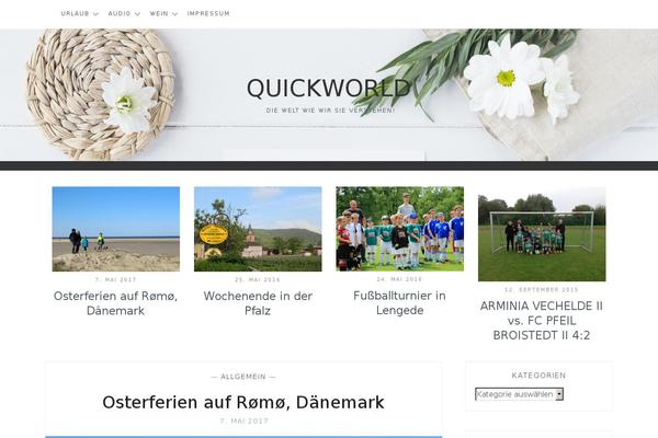 Anissa theme site design template sample