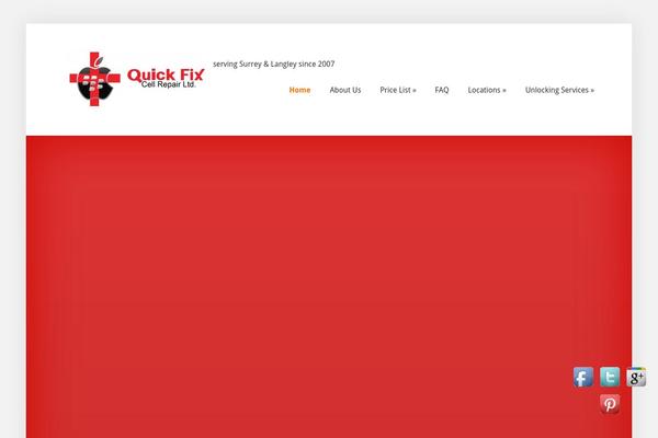 Foxy theme site design template sample