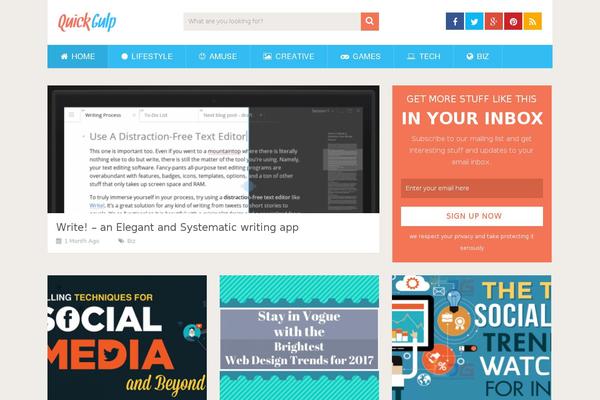 KAjp3 theme websites examples