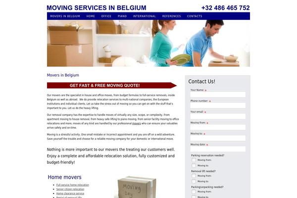 Ecooffice theme site design template sample