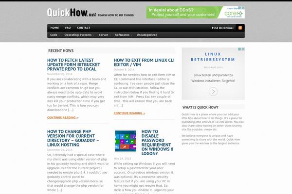 Bold News theme site design template sample