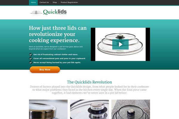 JustLanded theme site design template sample