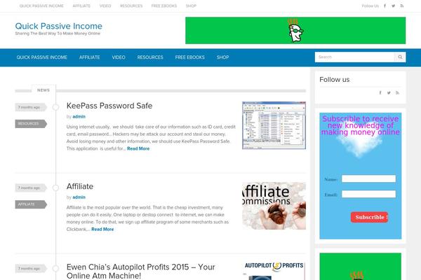 GoMedia theme site design template sample