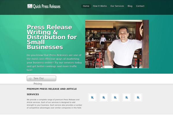 Optimize theme site design template sample