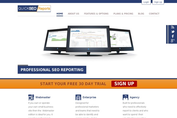 quickseoreports.com site used Vanguard-child