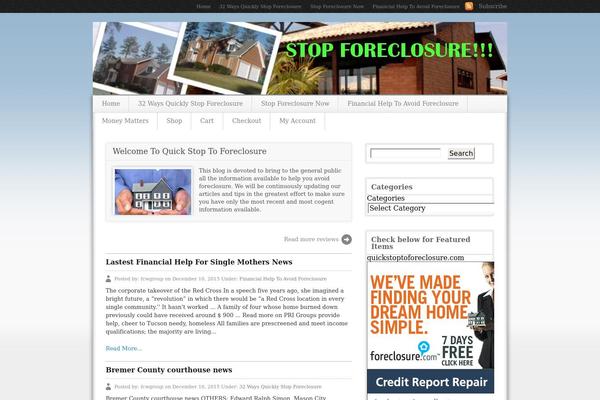 quickstoptoforeclosure.com site used Extremewpreview