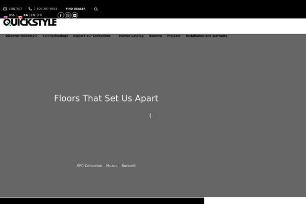Site using WP Store Locator plugin