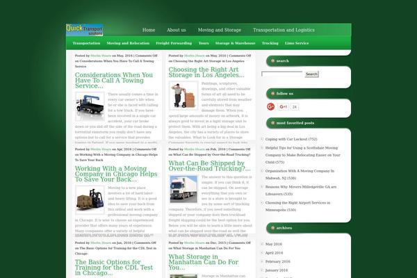 Studioblue theme site design template sample