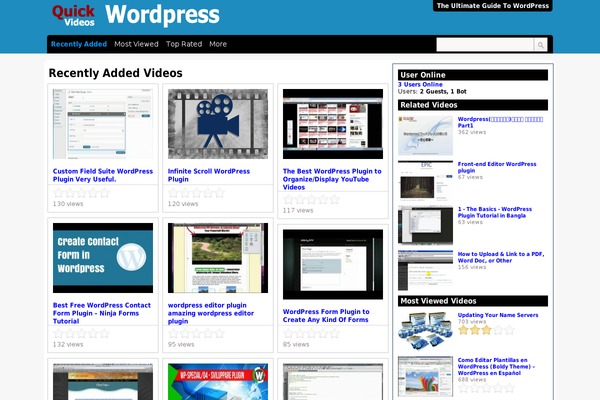 Covertvideopress theme site design template sample