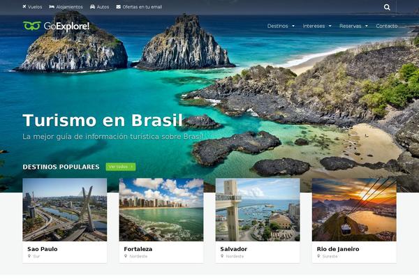 Site using Destinations plugin