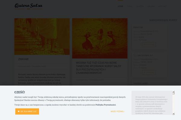 Banshee theme site design template sample