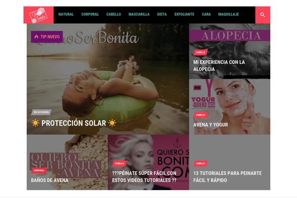Vania theme site design template sample