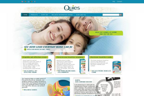 quies.com site used Quies