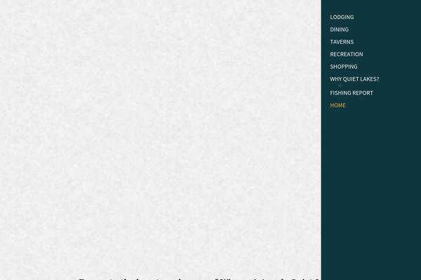 The7 Child theme site design template sample