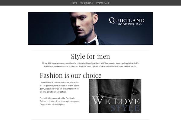 Bold Headline theme site design template sample