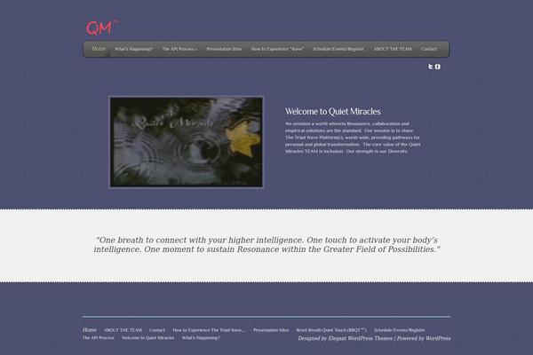 Feather theme site design template sample