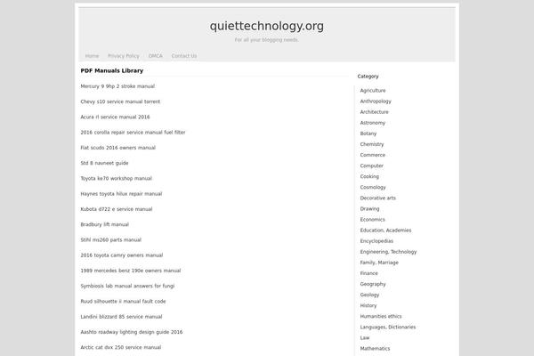 quiettechnology.org site used Gridster-Lite