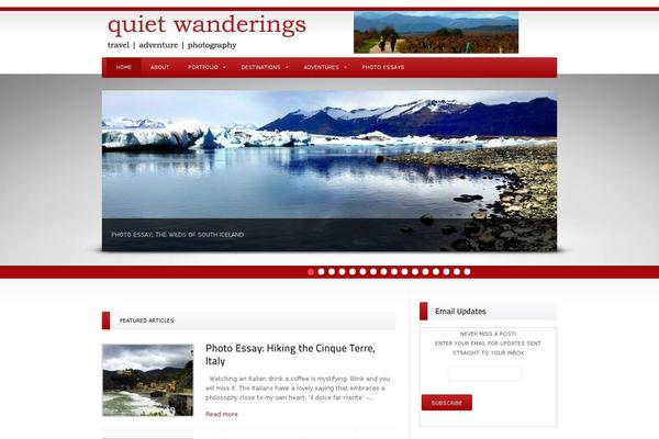 theDawn theme site design template sample
