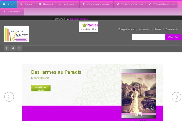 Book Store theme site design template sample