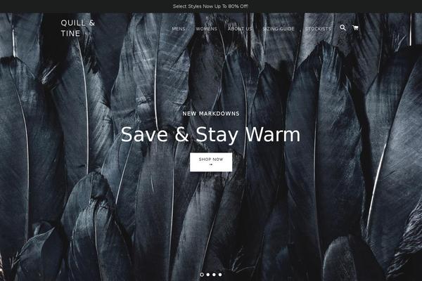 Mr. Tailor theme site design template sample