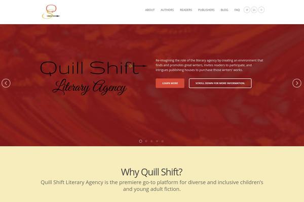 Mineral theme site design template sample