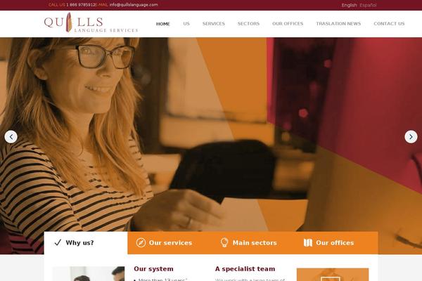 Site using eVision Responsive Column Layout Shortcodes plugin