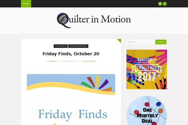 quilterinmotion.net site used Sabana