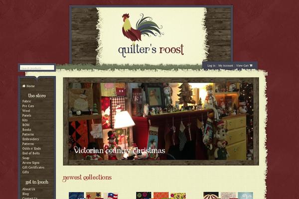 quiltersroost.com site used Quiltersroost