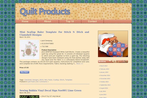 Sento theme site design template sample