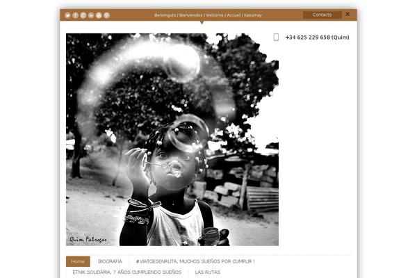 Site using Social Media Tabs plugin