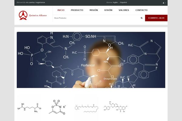 Pharmacy theme site design template sample