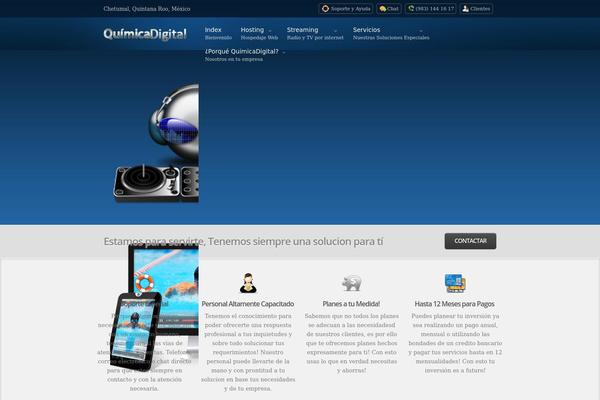 myHosting theme site design template sample