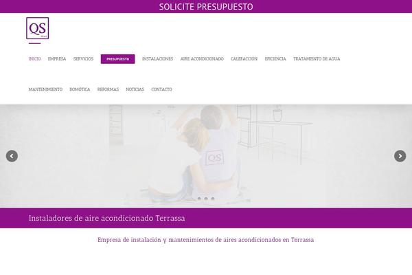 Infographer theme site design template sample