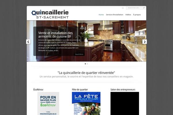 Chameleon theme site design template sample