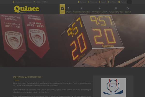 Default theme site design template sample
