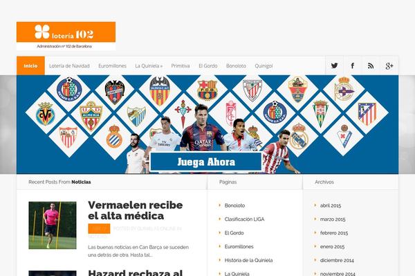 Nexus theme site design template sample