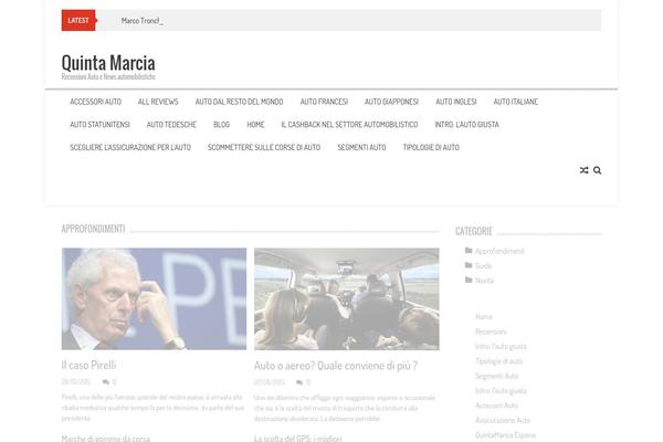 Proreview theme site design template sample
