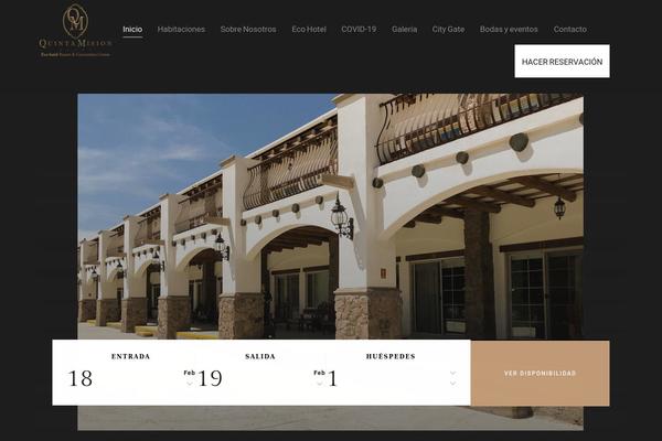 HotelBooking theme site design template sample