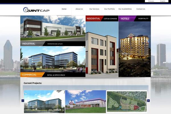 Wrings theme site design template sample