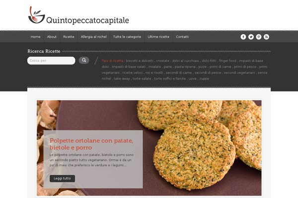 Talisa theme site design template sample