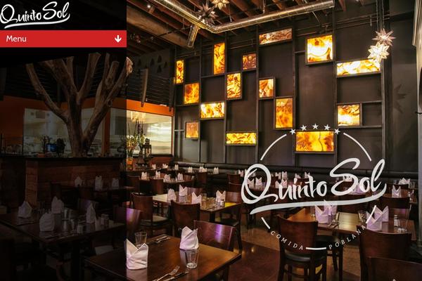 quintosol.ca site used Cafemio-wp